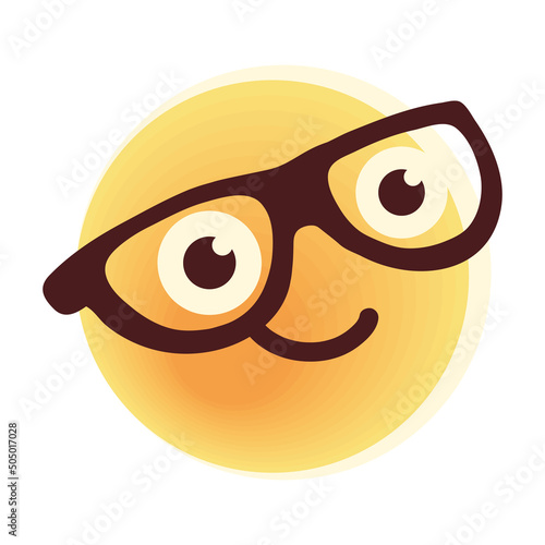 nerd emoji icon