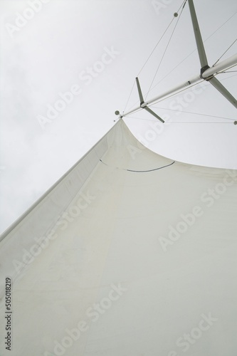 Sailing boat detail