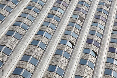 Photography Detail of a tall skyscraper in San Francisco, California, United States