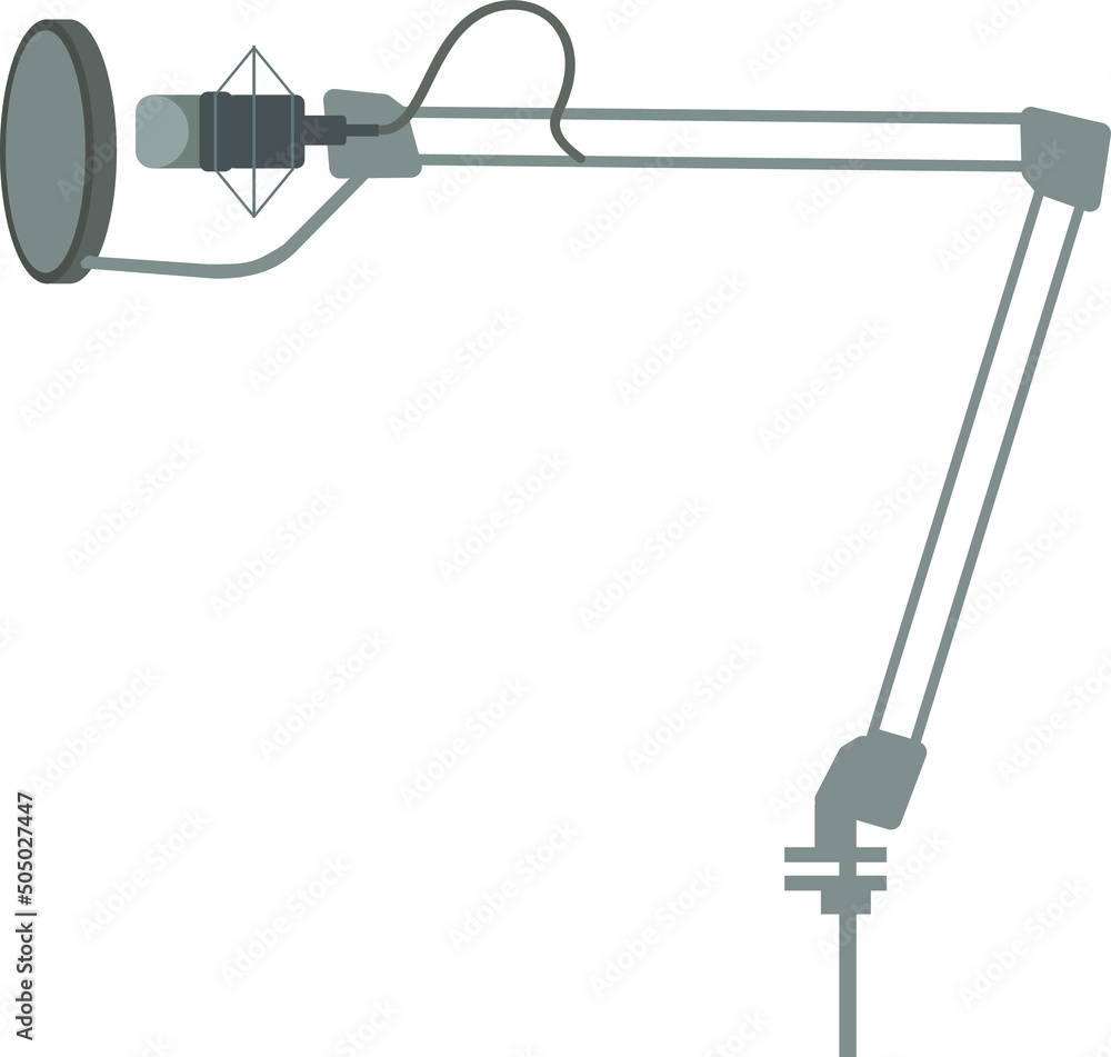 Professional microphone. For sound recording. Professional microphone. For sound recording.