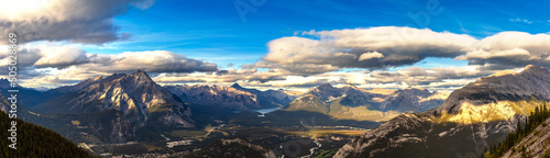 Bow Valley in Banff national park