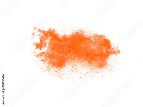 Obraz na plátne Floating colour powder Dust Photoshop Overlays, Sparkling Glitter powder, colore