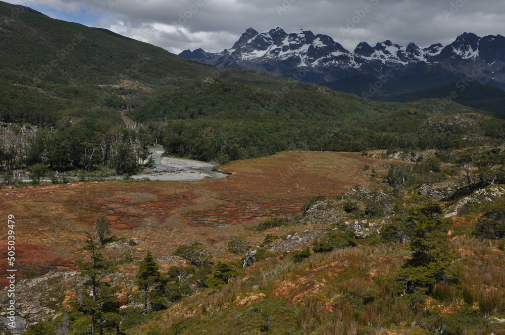 Paisajes de Tierra del Fuego, Chile