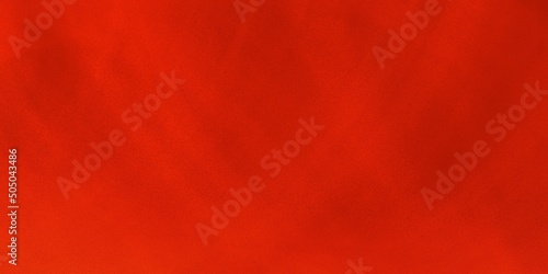 Grungy red material. Texture or background for the designer. Abstract blurred red background and red color grainy texture photo