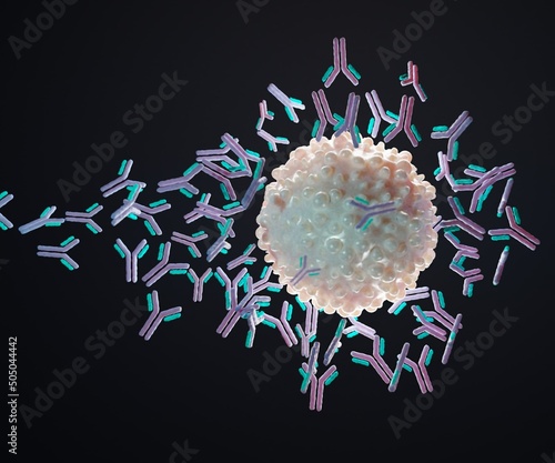 Принти на полотні An antigen is a molecule that initiates the production of an antibody and causes