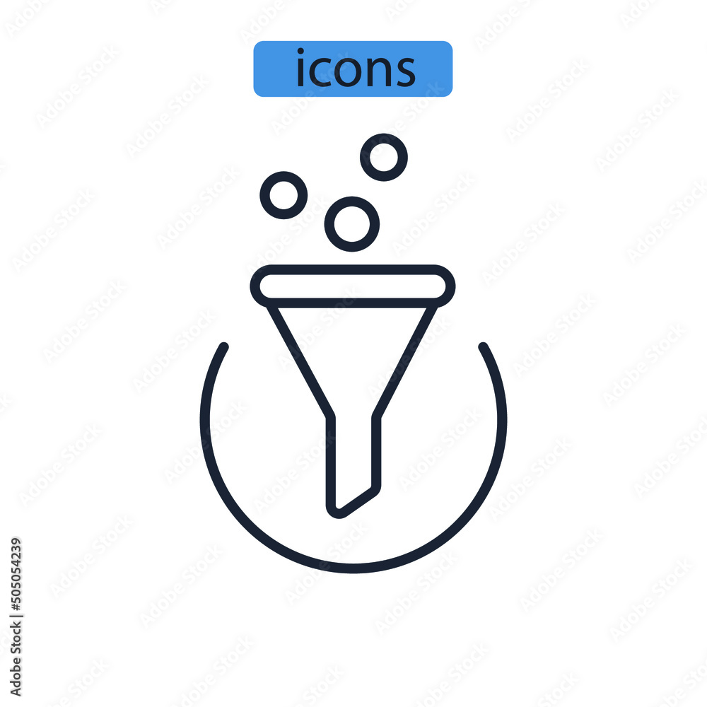 accuracy icons symbol vector elements for infographic web accuracy icons symbol vector elements for infographic web