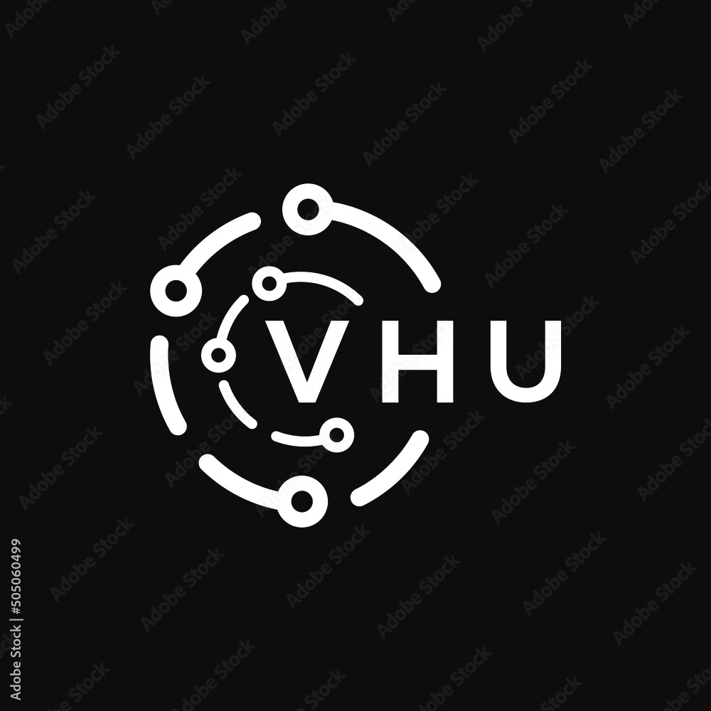 VHU technology letter logo design on black background. VHU creative initials technology letter logo concept. VHU technology letter design.
VHU technology letter logo design on black background. VHU creative initials technology letter logo concept. VHU technology letter design.