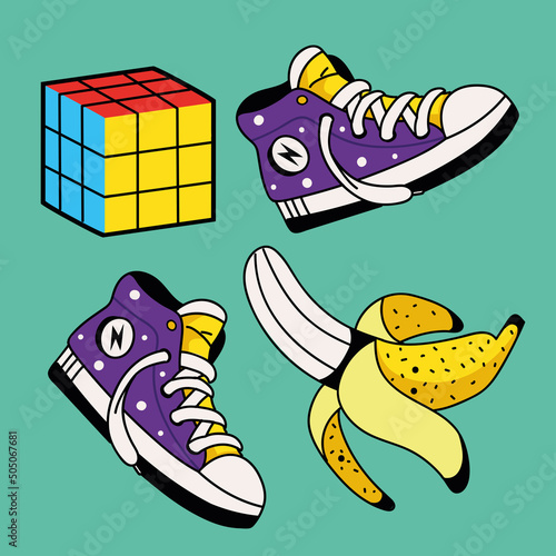 nineties retro style