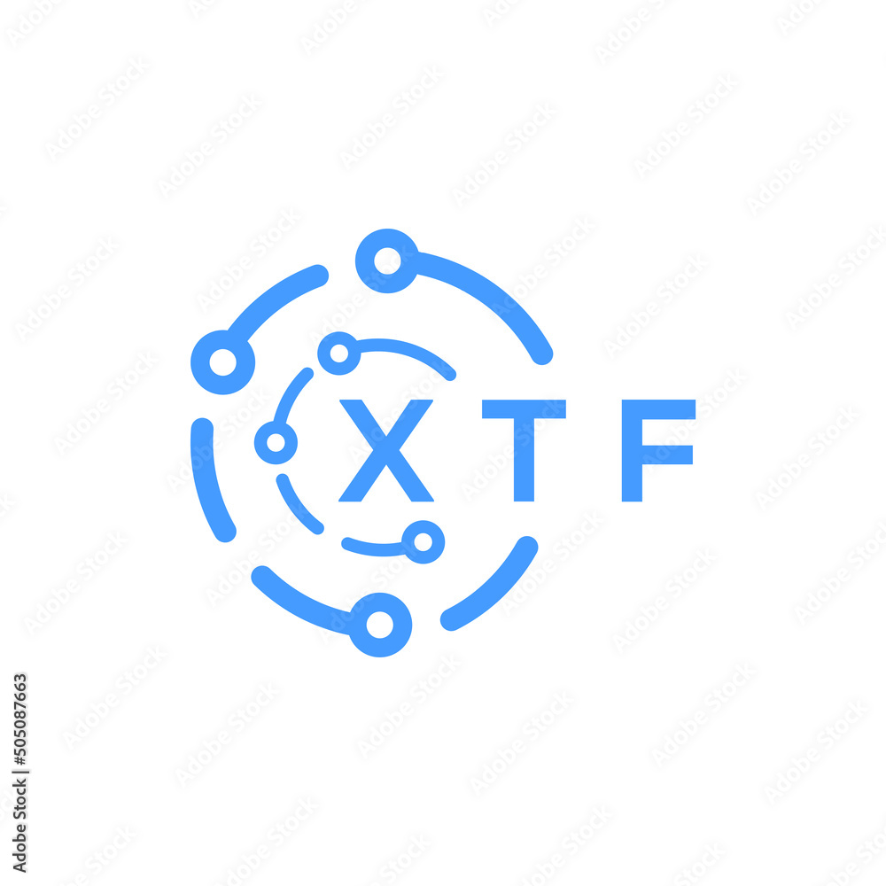 XTF technology letter logo design on black background. XTF creative initials technology letter logo concept. XTF technology letter design. XTF technology letter logo design on black background. XTF creative initials technology letter logo concept. XTF technology letter design.