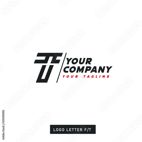 Wallpaper Mural business logo design.Letter F and T Logo Template Design Vector Illustration Design Editable  Torontodigital.ca