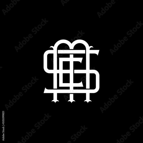 SEM Monogram Letter Logo Design