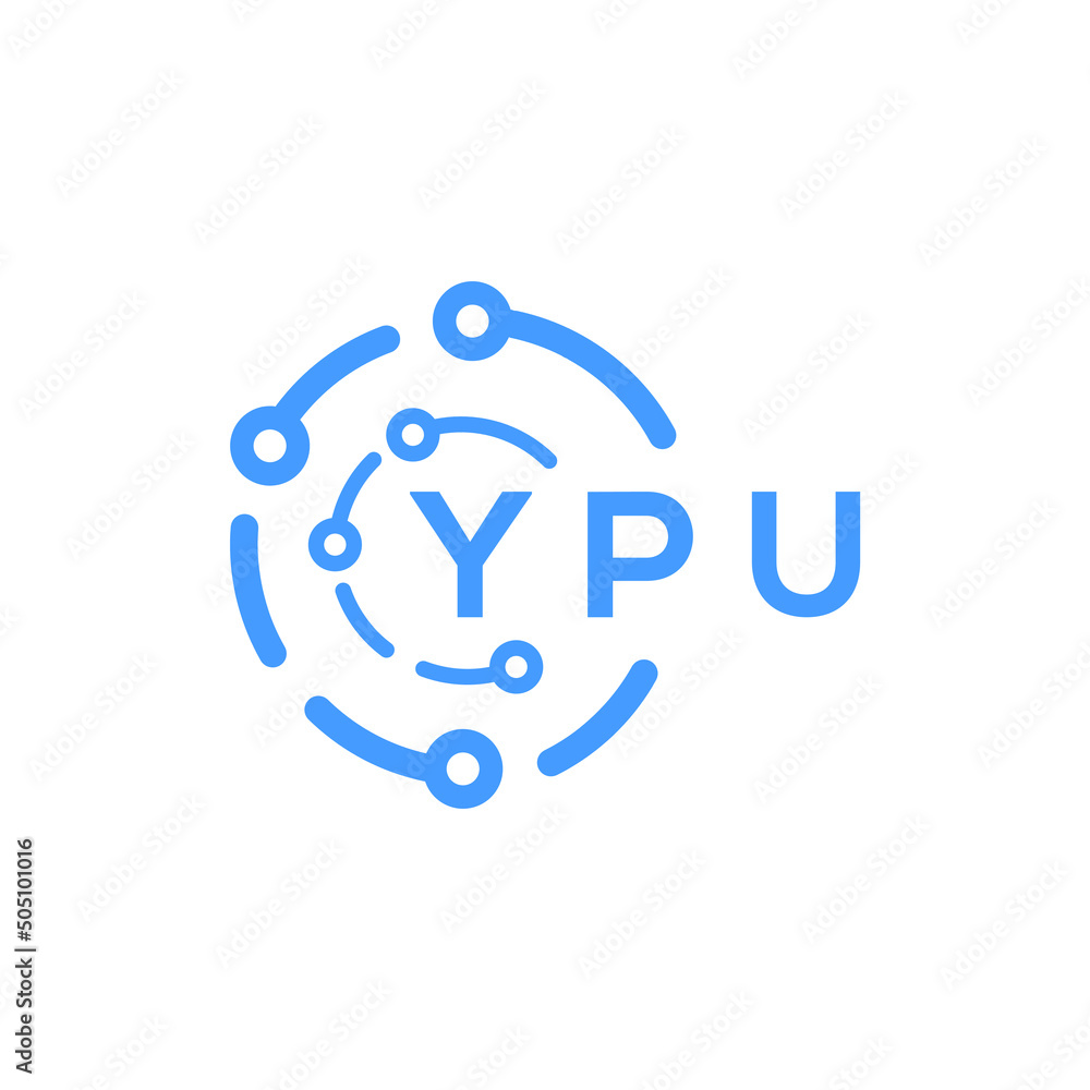 YPU technology letter logo design on white background. YPU creative initials technology letter logo concept. YPU technology letter design. YPU technology letter logo design on white background. YPU creative initials technology letter logo concept. YPU technology letter design.