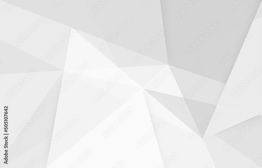 Abstract white and grey color lines background. Pattern geometric style. Space for text. Texture with light and shadow. Digital technology wallpaper used in the corporate. Vector illustration.