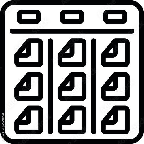 Kanban Development Icon