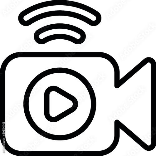 Live Streaming Icon