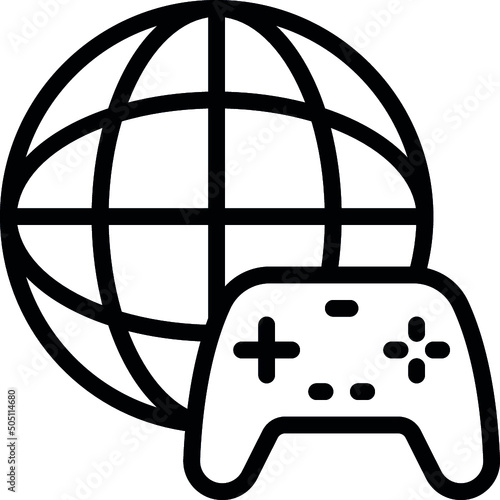 Virtual Gaming Icon