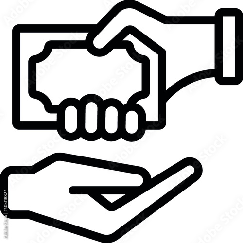 Give Bribe Icon