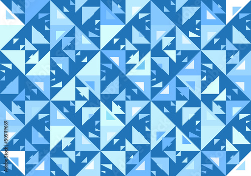 幾何学 抽象 青 三角 背景