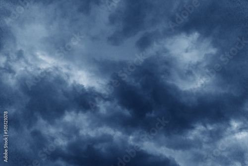 Obraz na płótnie Stormy summer sky
