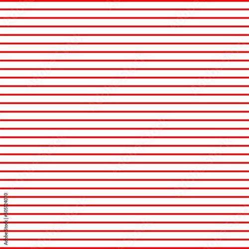 Vector seamless Red pattern from Horizontal lines. Endless background from lines. Repeating lines backdrop.Pattern with lines background.Seamless vertical geometric line pattern.