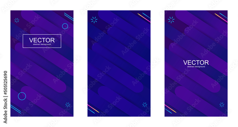 Set Abstract background with bight line for banners.