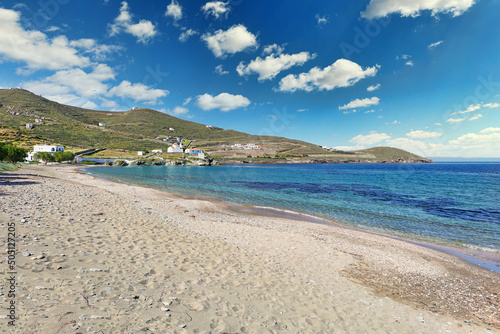 Flambouria beach of Kythnos  Greece