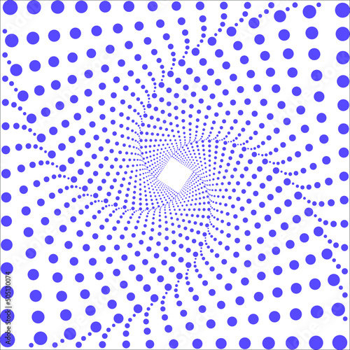 Abstract very peri background, modern hipster futuristic graphic. Background with very peri dots. Vector abstract background, texture design, pattern.