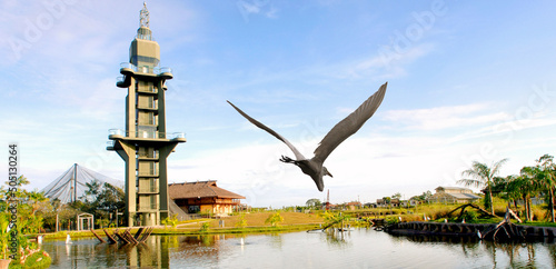 Mangal das Garças in Belém, Pará, Amazon, Brazil.