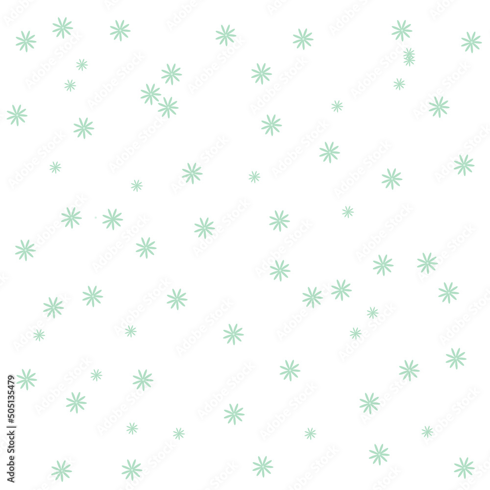 Fototapeta premium Seamless floral pattern