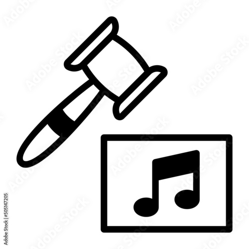 intellectual property publicity law vector icon design, Lawyer and Legal System symbol, Different Fields of Law Sign,Advocate and attorney stock illustration, Entertainment and Media Act Concept