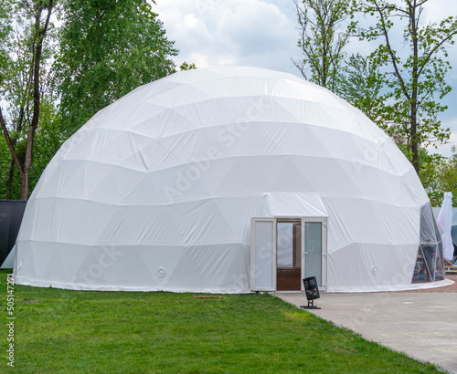 Tela White mobile dome design