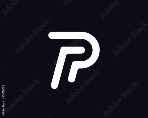 RP Logo Design , Initial Based RP Monogram
 photo