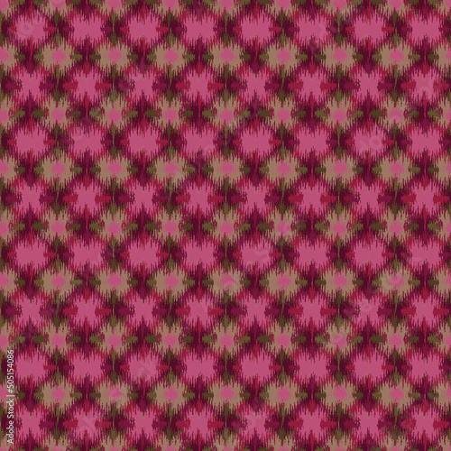 Seamless Digital diamond chevron grunge pattern