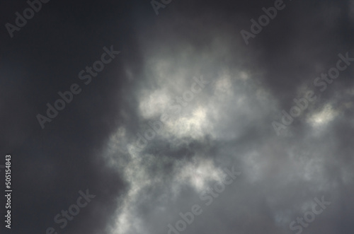 clouds in the dark sky, cloudscape © Никита Богачев
