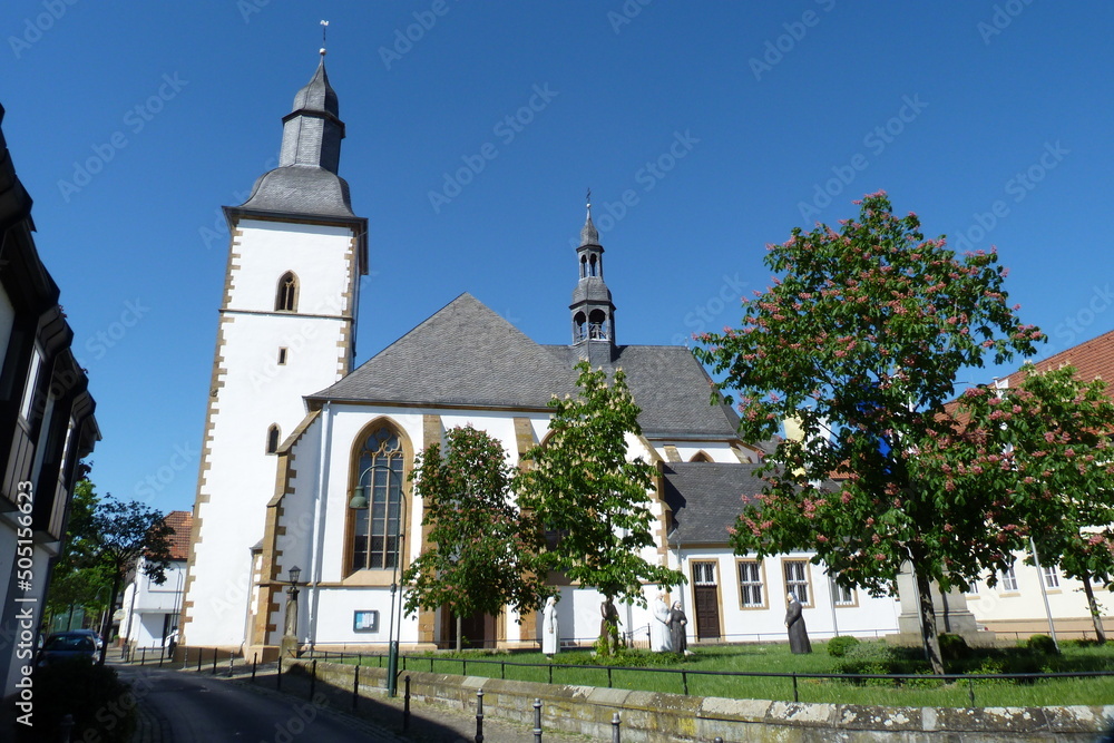 Marienkirche und Franziskanerkloster in Rheda-Wiedenbrück