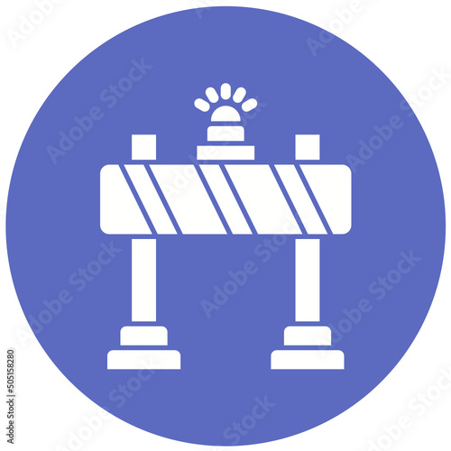 Barrier Icon Design