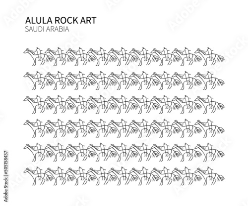 Rock paintings
