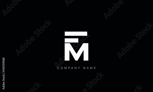 FM, MF, Letters Logo Monogram
