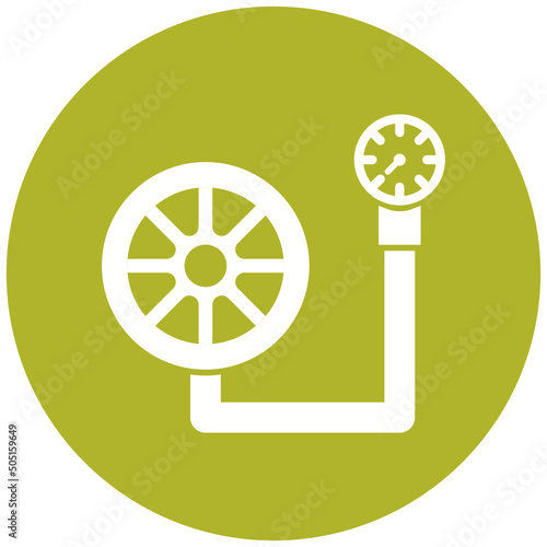 Tire Meter Icon Design