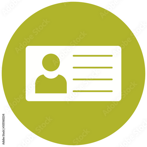 Id Card Icon Design