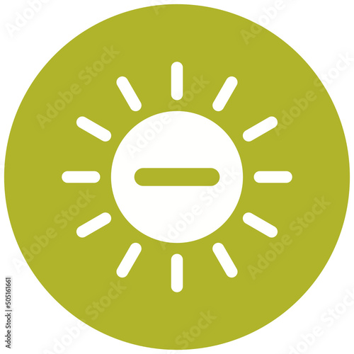 Negative Ion Icon Design