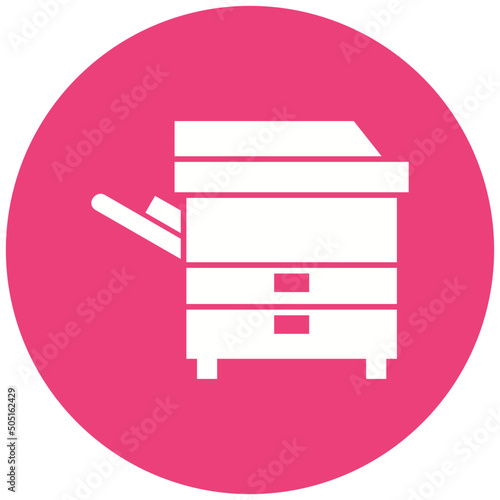 Photo Copier Icon Design