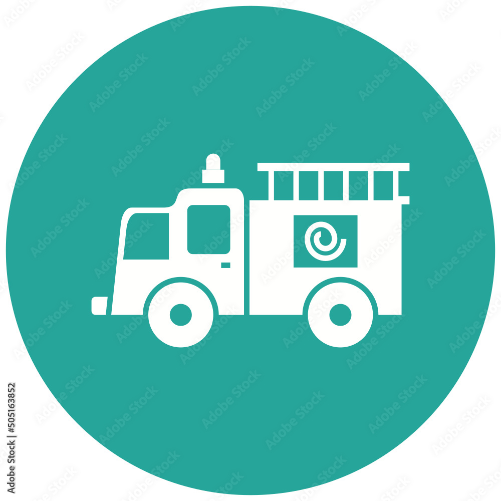 Fire Truck Icon Design Fire Truck Icon Design