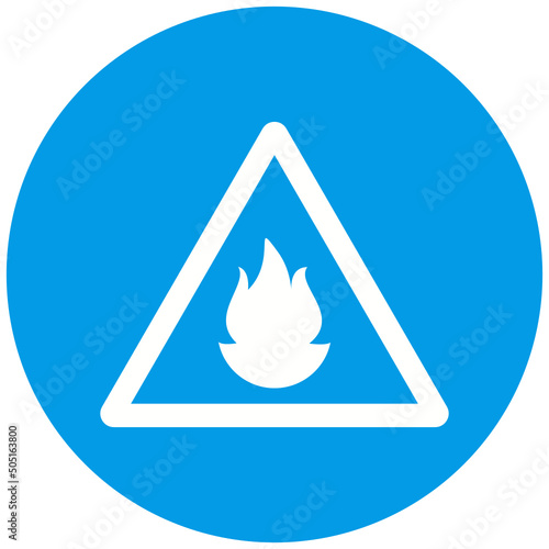 Flammable Icon Design