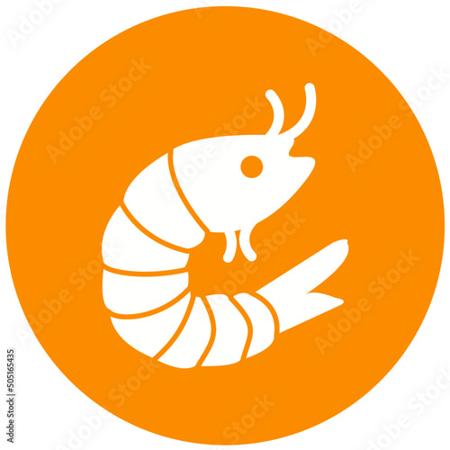 Prawn Icon Design