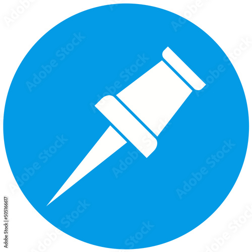 Push Pin Icon Design