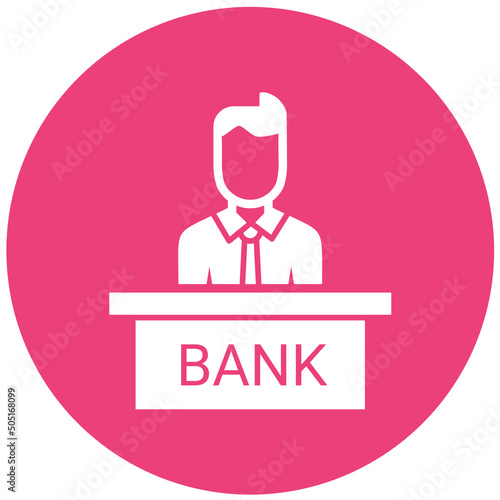 Banker Icon Design