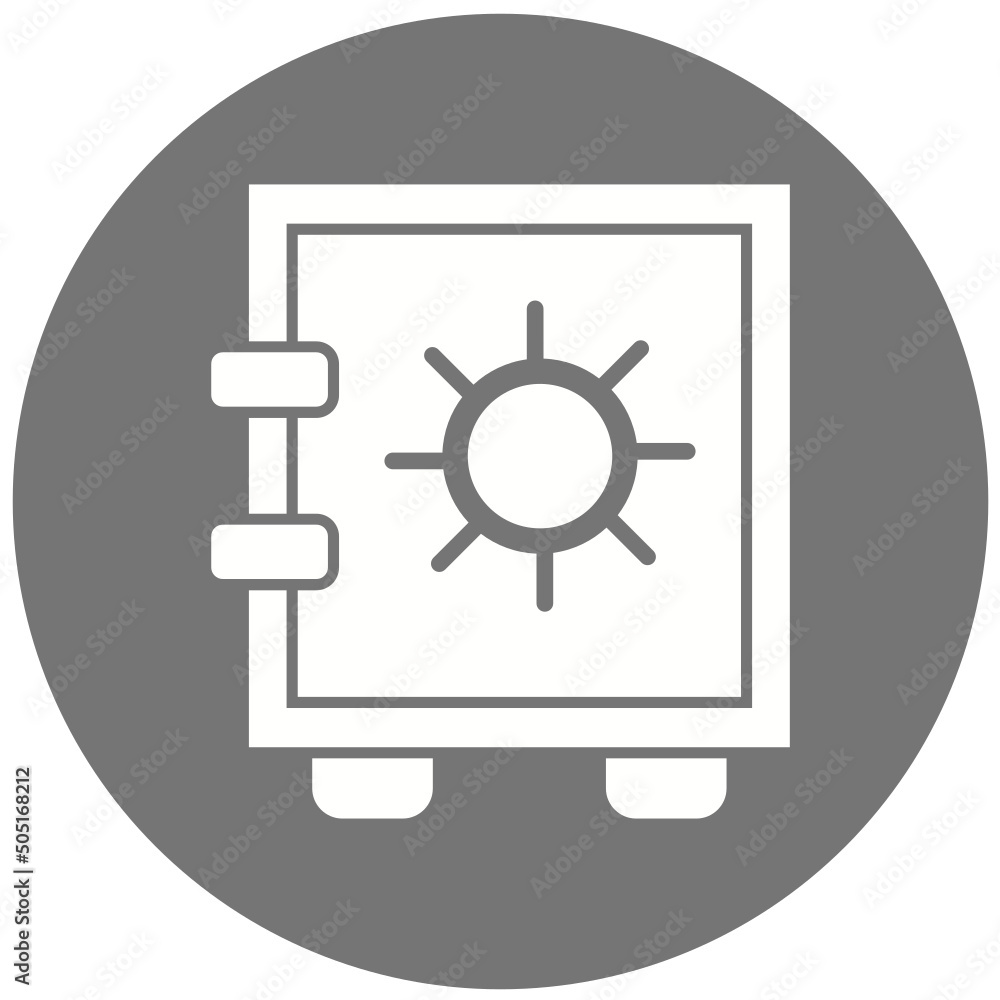 Safe Box Icon Design Safe Box Icon Design