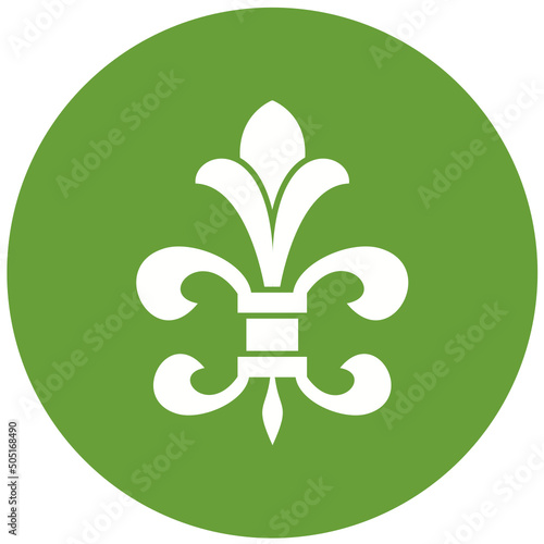 Fleur de lis Icon Design