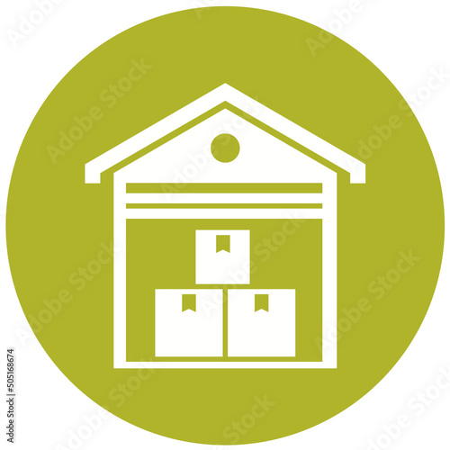 Warehouse Icon Design